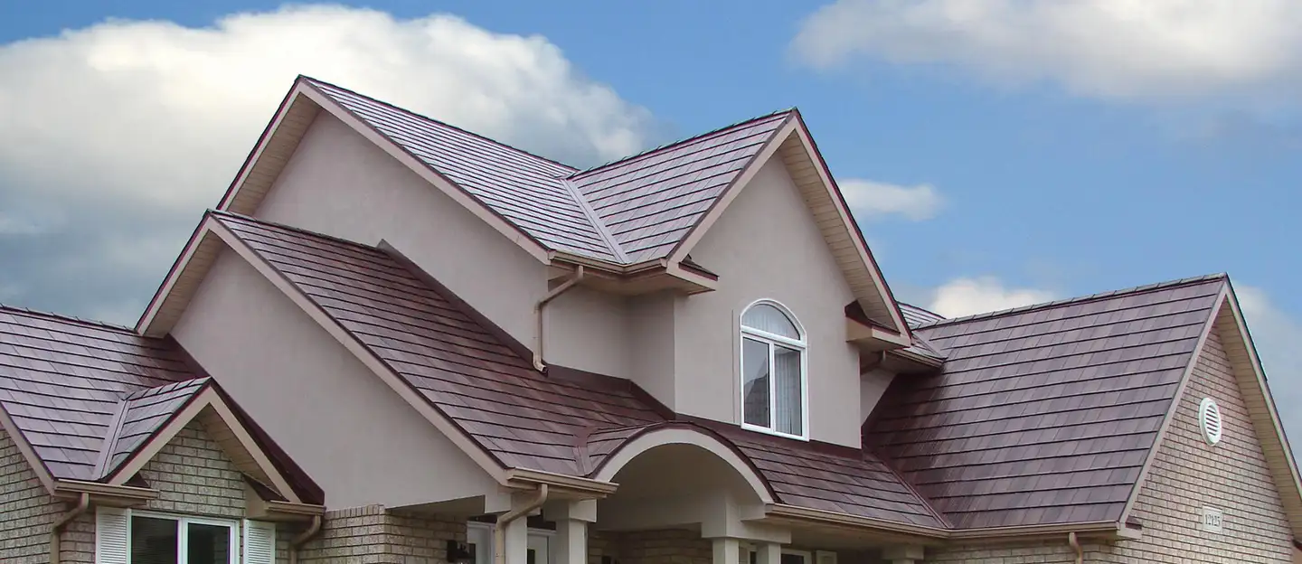 Roofing work on a home in Bradford, Ontario